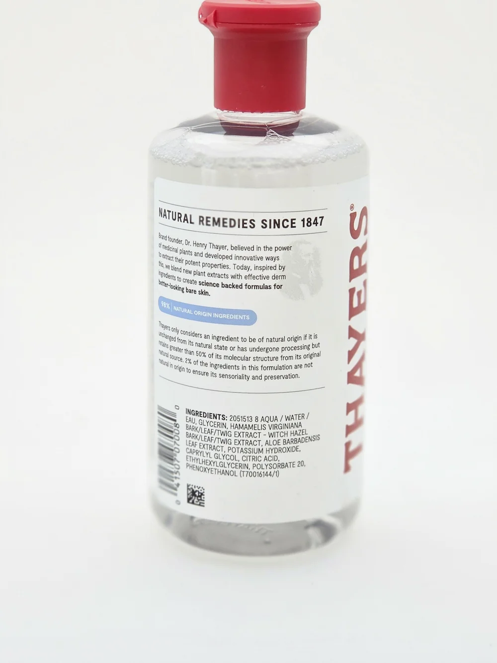 $8 When Bundled with $7 - Thayers Unscented Facial Toner + Cotton Balls